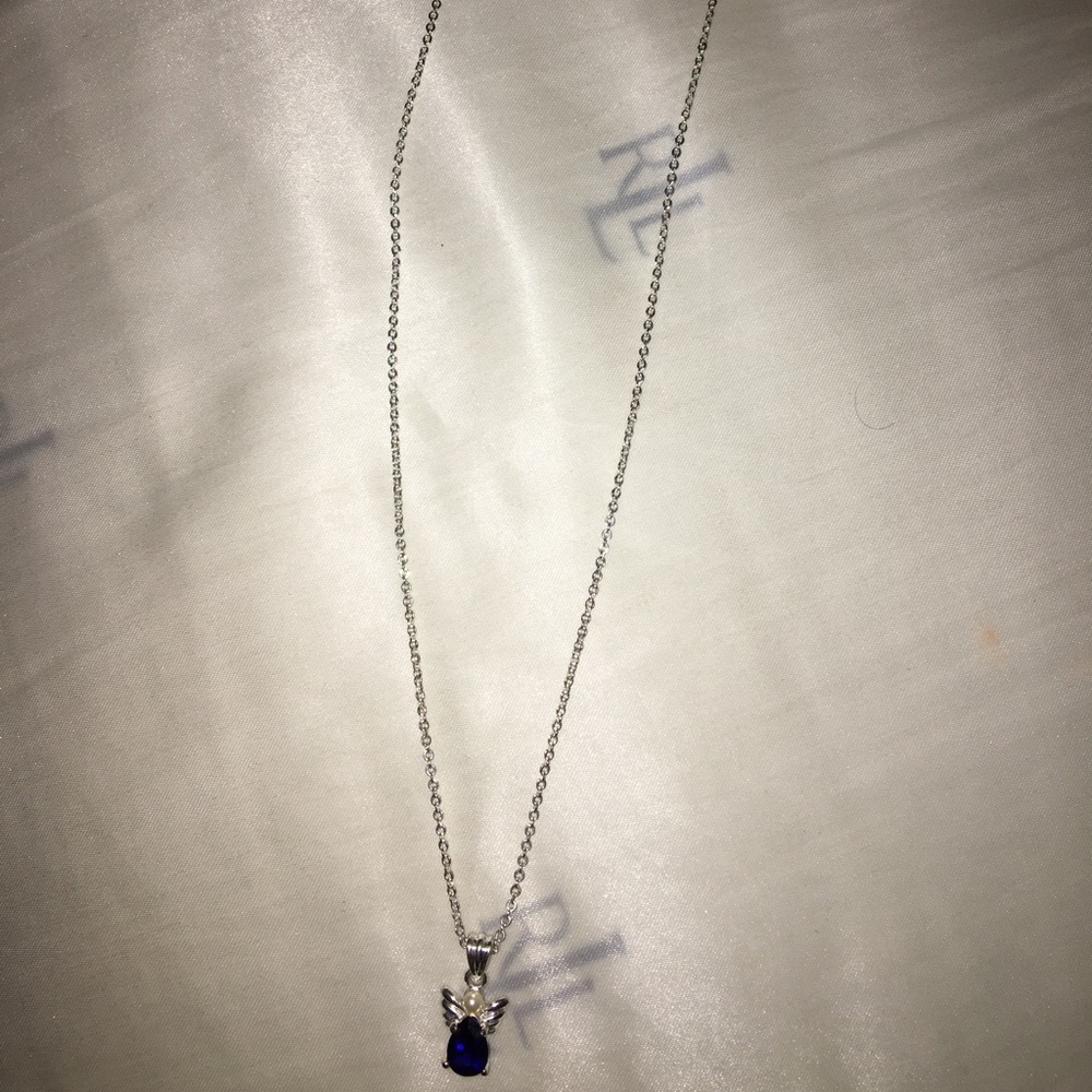 (Necklaces 2/$20) Blue angel necklace